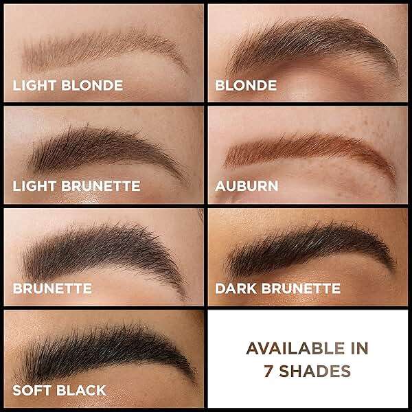 L'Oreal Paris Infallible Volumizing 24H Wear Brow Mascara, Long Lasting Eyebrow Makeup for 2X Fuller Eyebrows, 3.0 Soft Black, 0.13 Fl Oz - Image 6