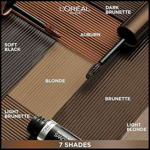 L'Oreal Paris Infallible Volumizing 24H Wear Brow Mascara, Long Lasting Eyebrow Makeup for 2X Fuller Eyebrows, 3.0 Soft Black, 0.13 Fl Oz - Image 7