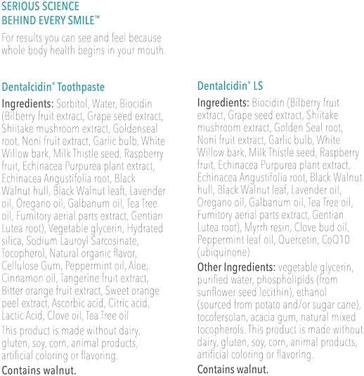 Biocidin Dentalcidin Oral Care System - Fluoride Free Toothpaste & Oral Rinse - 100% Plant-Based - Professional Strength Mouth Wash & Toothpaste for Adults (2 Piece Set) - Image 6