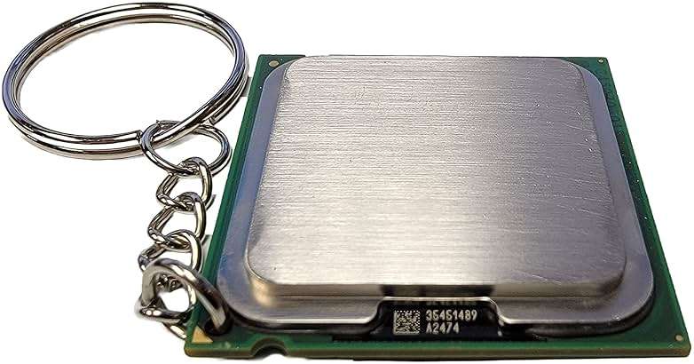 TekJuic The Ultimate Geek Accessory - Recycled CPU Processor Keychain Made from Reclaimed Computer Parts - Image 8
