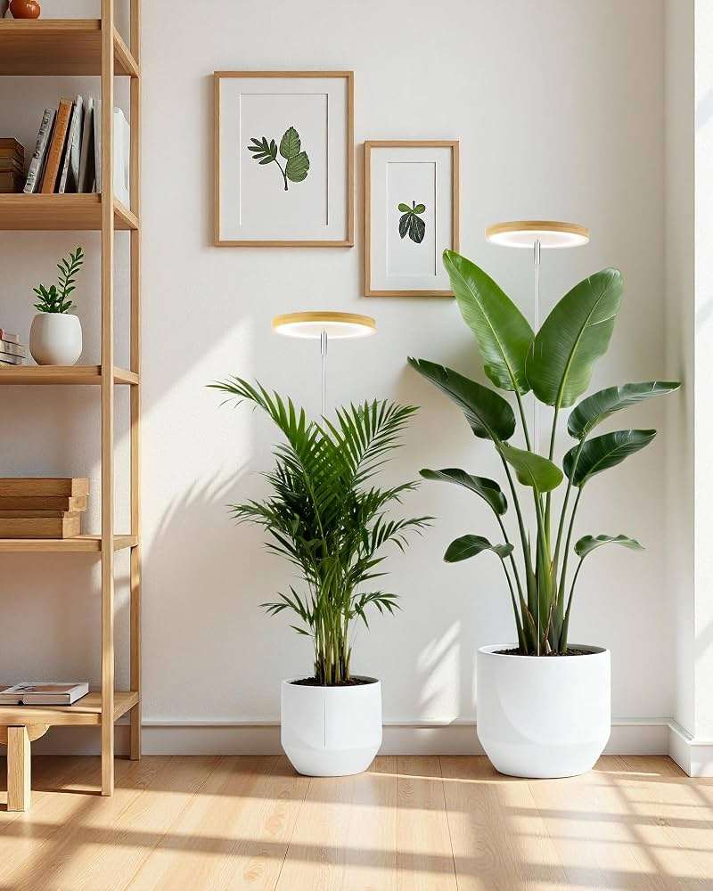 yadoker Plant Grow Light, LED Growing Light Full Spectrum for Indoor Plants,Height Adjustable, Automatic Timer, 5V Low Safe Voltage,Idea for Large Plant Light - Image 7