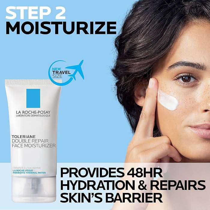 La Roche-Posay Toleriane Hydrating Gentle Face Cleanser, Hydrating Facial Cleanser With Niacinamide + Ceramides, Daily Face Wash For Dry Skin To Normal Skin, Sensitive Skin Tested, Fragrance Free - Image 3