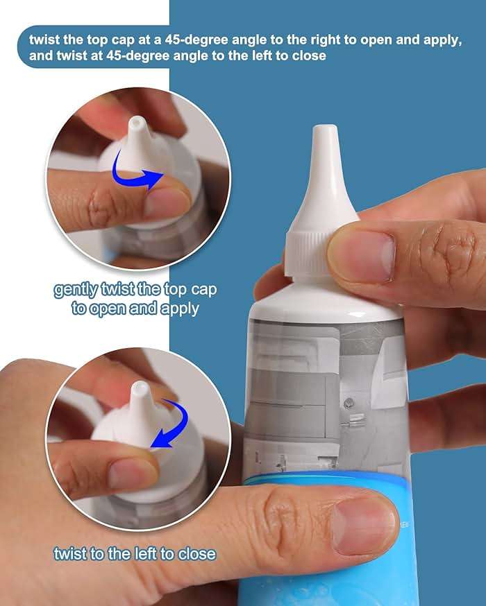 HIHWEM Mold Remover Gel, Household Washing Machine Cleaner for Washing Machine Seal, Bathroom Grout, Caulk, Mold Cleaner Best for Home Sink, Kitchen, Showers - Image 2