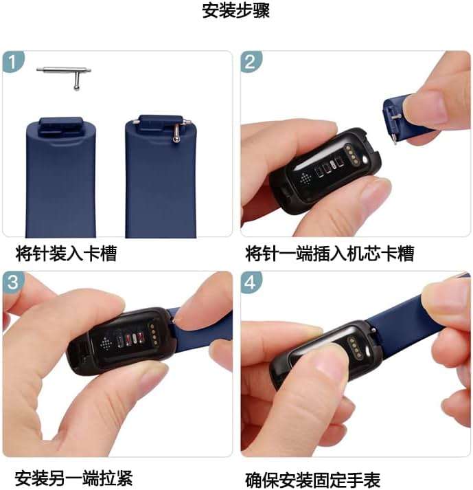 Intended for Fitbit Inspire 3 Bands Straps Printing Pattern Colorful Watch Band Wrist Strap Silicone Soft Sports Breathable Quick Fit Metal Replacement Wristband(Dog Claw) - Image 4