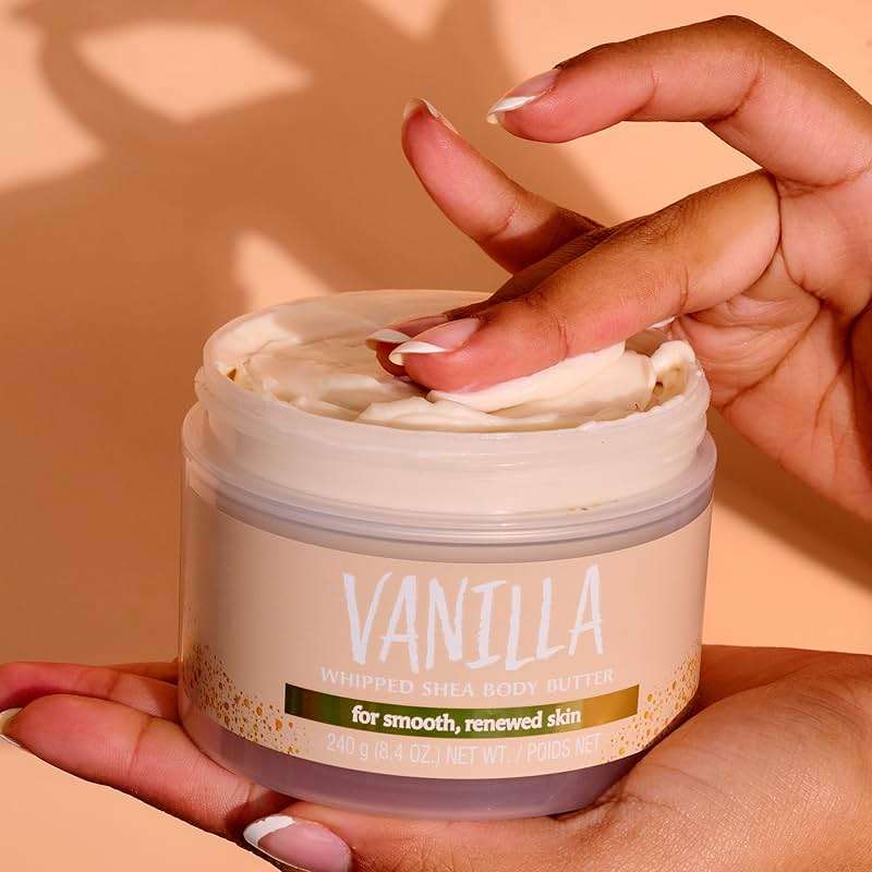 Tree Hut Vanilla Whipped Shea Body Butter, Long-Lasting Hydration for Soft, Smooth Skin, Nourishing Essential Body Care, Lightweight Moisturizer, 8.4 fl oz - Image 5