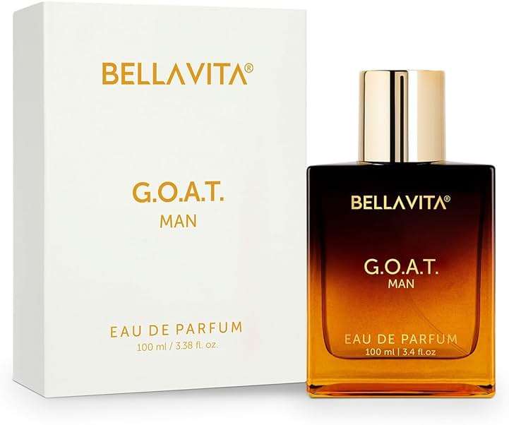 Bellavita Luxury G.O.A.T. Eau de Parfum | 100 ml (3.4 fl.oz.) | Perfume for Men | Citrus, Bergamot, Patchouli, and Vetiver Notes | Long Lasting Men's Fragrance | Gift for father's Day - Image 7