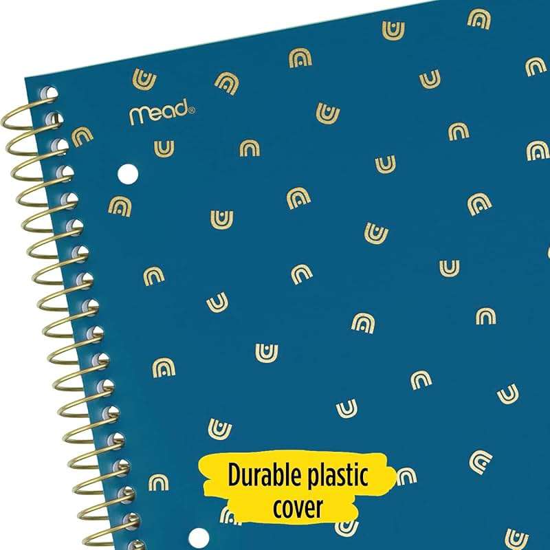 Five Star Spiral Notebook + Study App, 1 Subject, College Ruled Paper, 8-1/2" x 11", 80 Sheets, 1 Count, Selected Design Will Vary (820156F) - Image 9