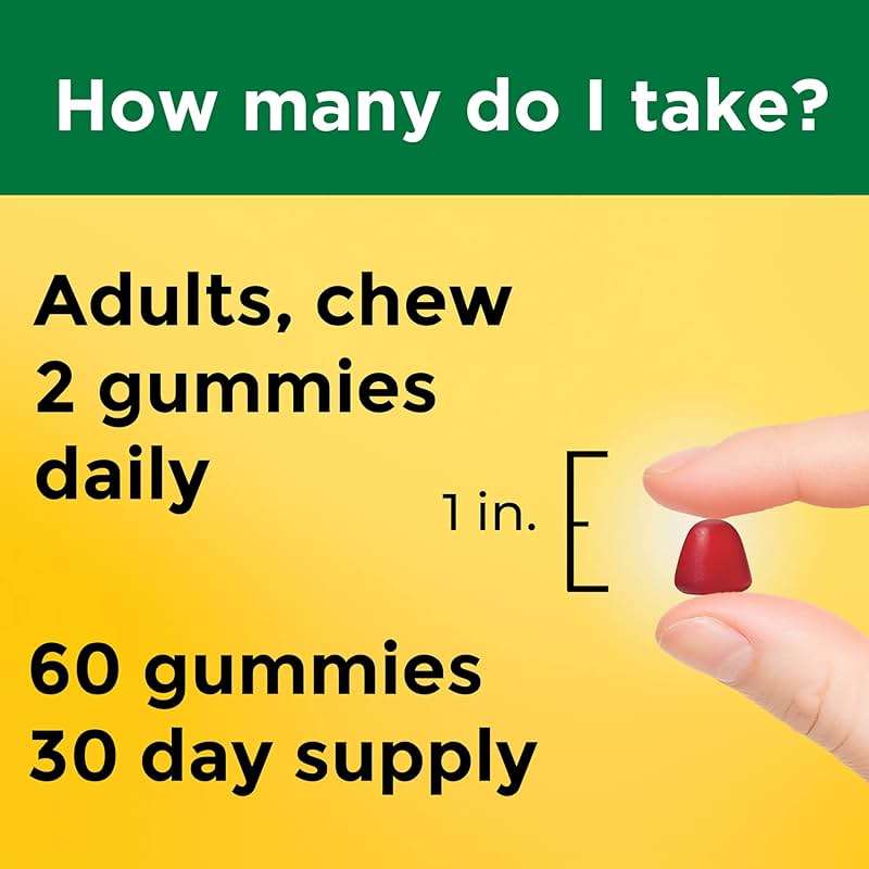 Nature Made Extra Strength Vitamin B12 Gummies 3000 mcg per serving, B12 Vitamins for Energy Metabolism Support, 60 Gummy Vitamins, 30 Day Supply - Image 6
