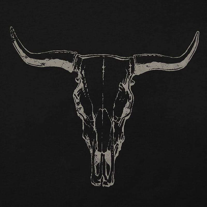 Boho Cow Skull Shirt Women Cowgirl t Shirt Vintage Western Rodeo Graphic Tee Short Sleeve Bull Skull Casual Top - Image 4