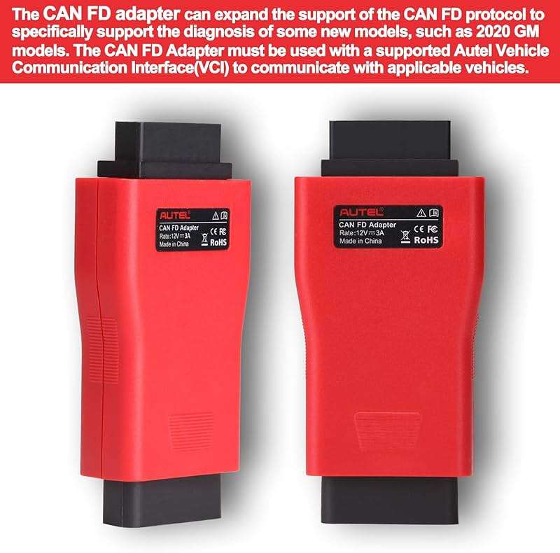 Autel CAN FD Adapter Support CAN FD Protocol for GM 2020+ for Ford for Chevrolet for Lincoln Compatible MaxiFlash Elite J2534-VCI VCI100 VCI Mini Maxisys Elite 908 Series 906 Series - Image 4