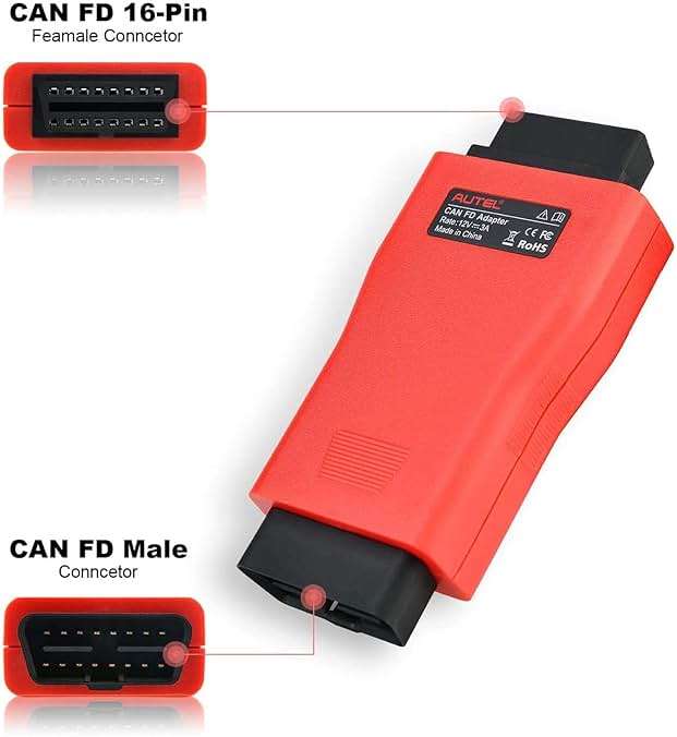 Autel CAN FD Adapter Support CAN FD Protocol for GM 2020+ for Ford for Chevrolet for Lincoln Compatible MaxiFlash Elite J2534-VCI VCI100 VCI Mini Maxisys Elite 908 Series 906 Series - Image 5