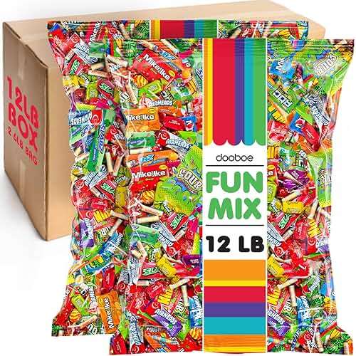 Dooboe Bulk Candy Assortment – 12 lb Big Bulk – Parade Candy Throws Individually Wrapped Candies for Pinatas, Camps, Schools, Offices, Candy Bowls, Claw Machines & Gifts - Image 7