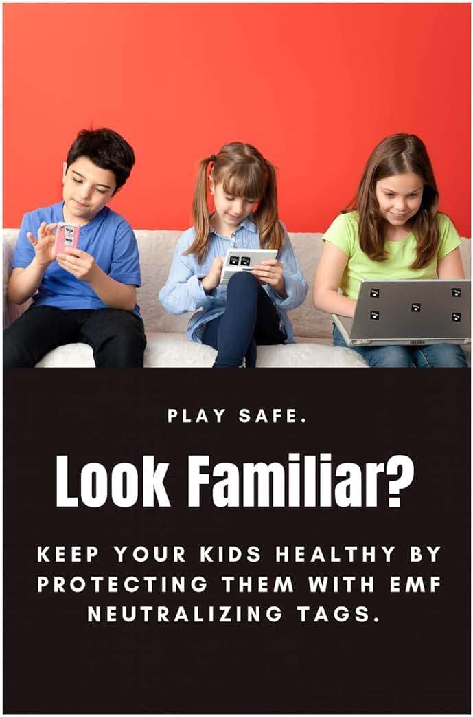 Original EMF Neutralizer Trusted Since 2015 - USA Made EMF Protection Neutralizers for Cell Phones, Laptops & Tablets - Created By Dr. Valerie Nelson - 20 Pack - Image 4
