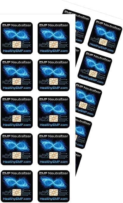 Original EMF Neutralizer Trusted Since 2015 - USA Made EMF Protection Neutralizers for Cell Phones, Laptops & Tablets - Created By Dr. Valerie Nelson - 20 Pack - Image 9