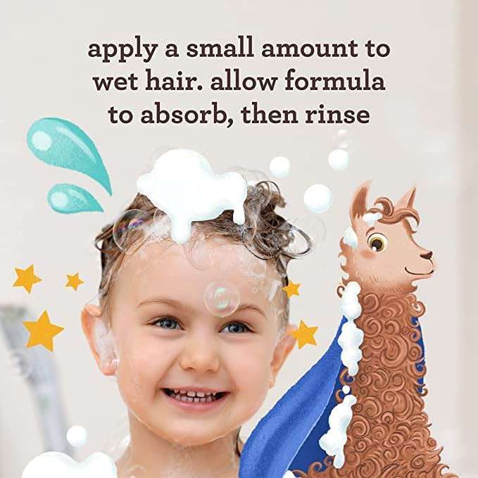 AVEENO BABY Kids Curly Hair Shampoo and Conditioner Set, 12 fl. Oz each with Oat Extract & Shea Butter, Hydrating, Hypoallergenic, Moisturizing for Defined Curls, Gentle for Kids' Developing Hair - Image 4