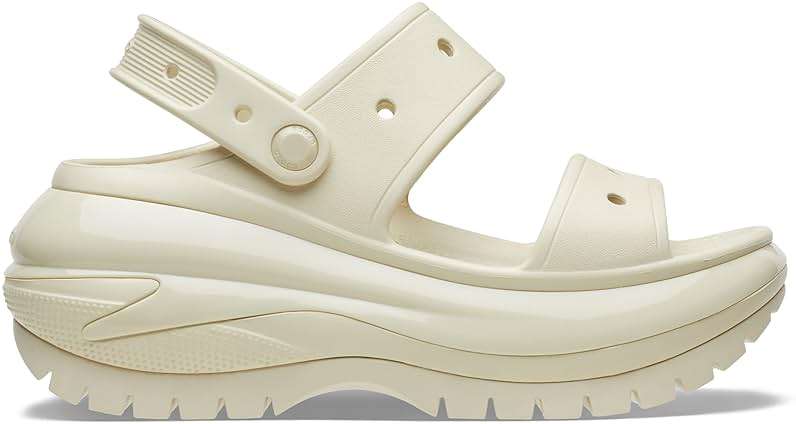 Crocs Unisex Classic Mega Crush Platform Sandals Wedge - Image 5