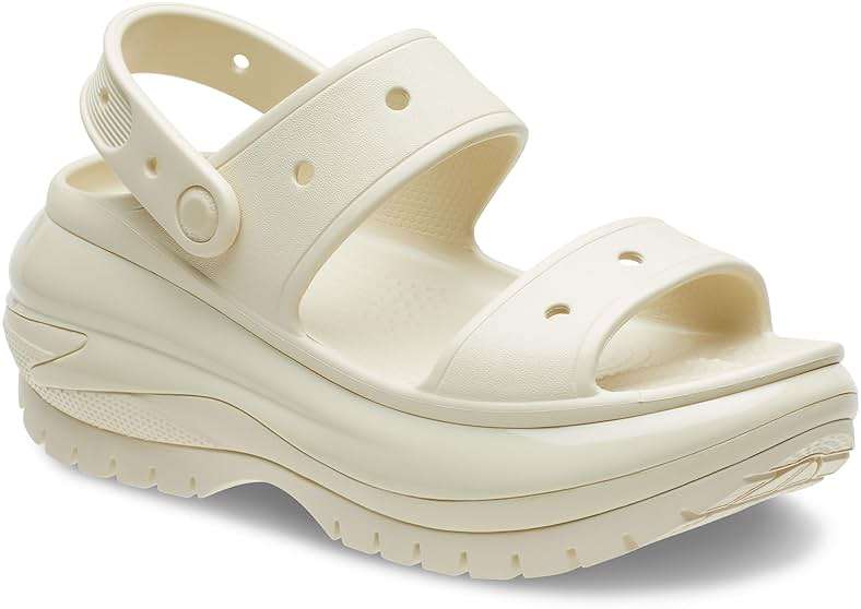 Crocs Unisex Classic Mega Crush Platform Sandals Wedge - Image 7