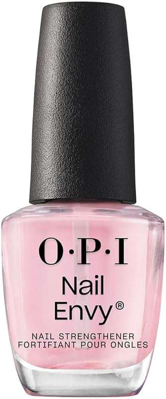OPI Nail Envy Nail Strengthener | Clear & Opaque Crème Nail Polish Treatment | Strengthen Weak & Thin Nails - Image 1