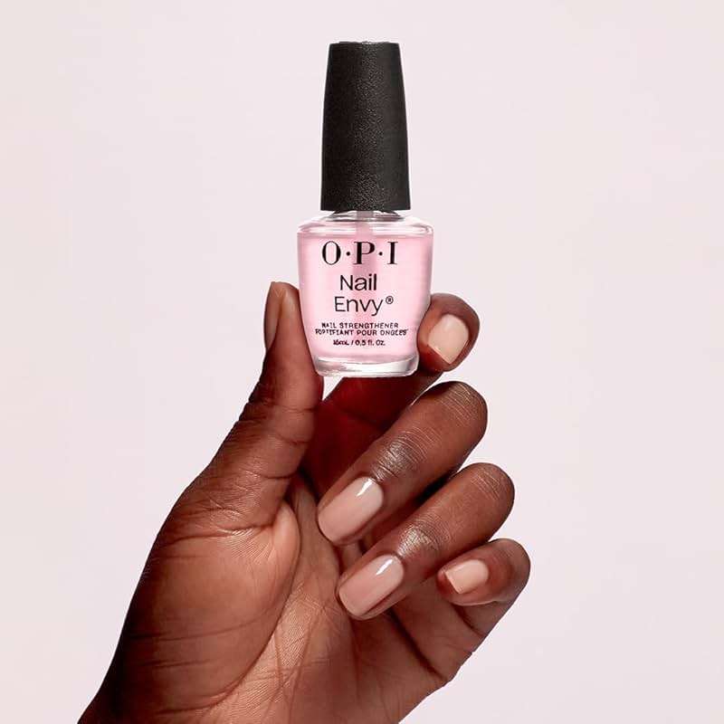 OPI Nail Envy Nail Strengthener | Clear & Opaque Crème Nail Polish Treatment | Strengthen Weak & Thin Nails - Image 2