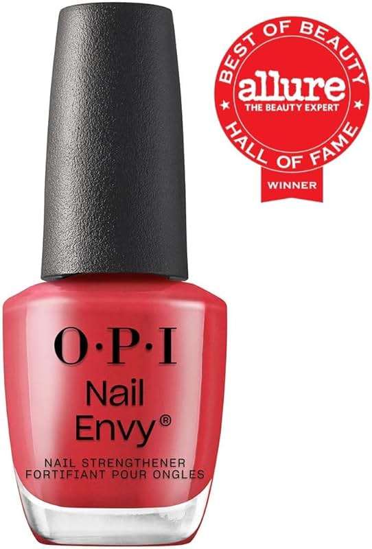 OPI Nail Envy Nail Strengthener | Clear & Opaque Crème Nail Polish Treatment | Strengthen Weak & Thin Nails - Image 2