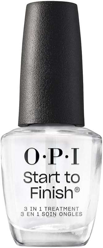 OPI Nail Lacquer Base Coat | Nail Prep & Treatment Formulas | Helps Protect Nails & Extend Polish Wear | Chip Resistant, Prevents Discoloration - Image 1
