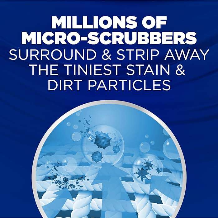 ARM & HAMMER™ Deep Clean Stain Formula Laundry Detergent Power Paks, Laundry Stain Remover, Sparkling Clean Scent, 44 Count, 44 Loads - Image 4