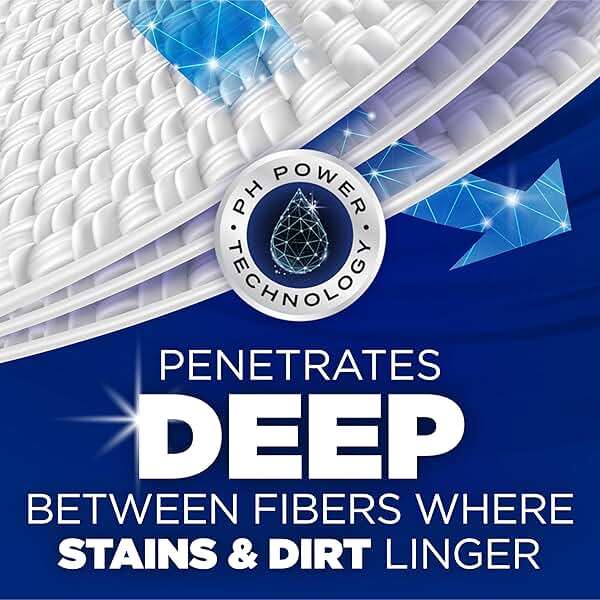 ARM & HAMMER™ Deep Clean Stain Formula Laundry Detergent Power Paks, Laundry Stain Remover, Sparkling Clean Scent, 44 Count, 44 Loads - Image 5