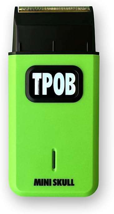 TPOB Slime 2 Barber Hair Clippers Trimmer Shaver Set for Men with Matte Green Case and X Fade Blade - Image 6