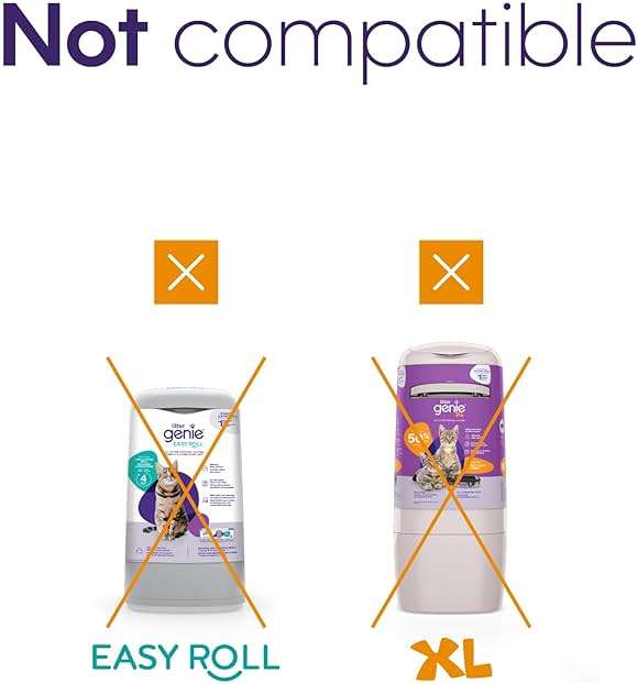 Litter Genie Refill Bags | Jumbo 2-Pack, 56 Total ft | Up to 8 Months of Supply in 2 cartridges | Ultimate Odor Control Cat Litter Bags - Image 4