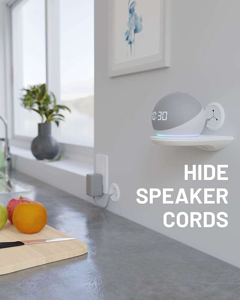 ECHOGEAR Wall Cable Hiders for Cable Management - 2.25" Mini Cord Hider Conceals 3 Low Voltage Cables Behind Wall - Perfect for Speakers, Mounted TVs, Desks & More - White 4-Pack - Image 8