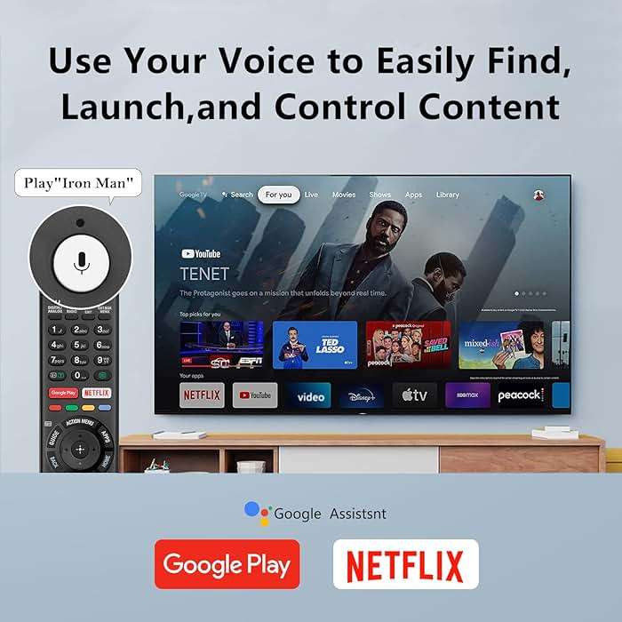 Voice Replacement Remote Control for Sony-Bravia-TVs，for All Sony 4K UHD LED LCD HD Smart TVs. 1-Year Warranty. - Image 4