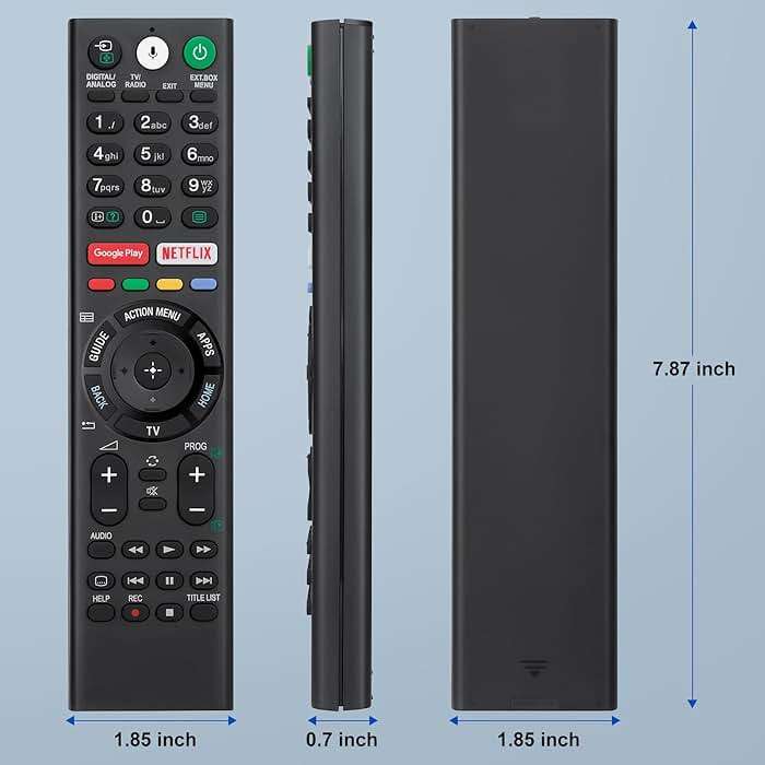 Voice Replacement Remote Control for Sony-Bravia-TVs，for All Sony 4K UHD LED LCD HD Smart TVs. 1-Year Warranty. - Image 9