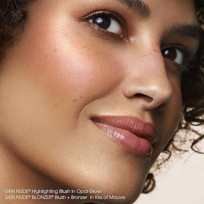 bareMinerals Gen Nude Highlighting Blush, 2-in-1 Blush & Highlighter Hybrid, Silky Blendable Face Makeup, All-Day Wear, Luminous Finish, Talc-Free, Vegan - Image 8
