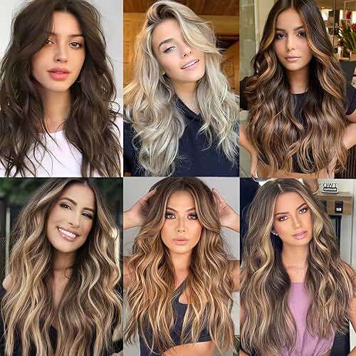 20 Inches Blonde Hair Extensions Clip ins, 4Pcs Curly Synthetic Clip in Hair Extensions (Color: Dark Blonde with Bleach Blonde Highlights) - Image 6