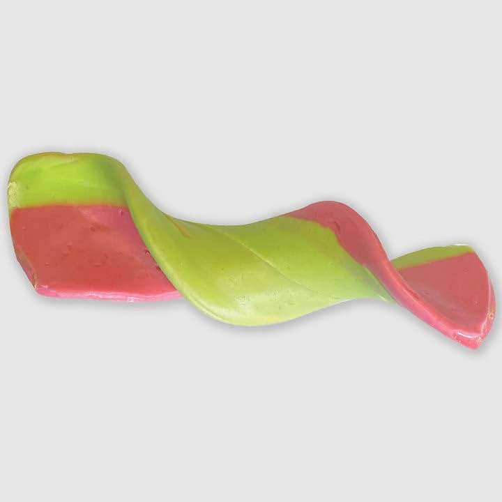 Face Twisters Sour Taffy Combo Strawberry and Green Apple | 4 Pack Large Sour Taffy Bars - Image 2