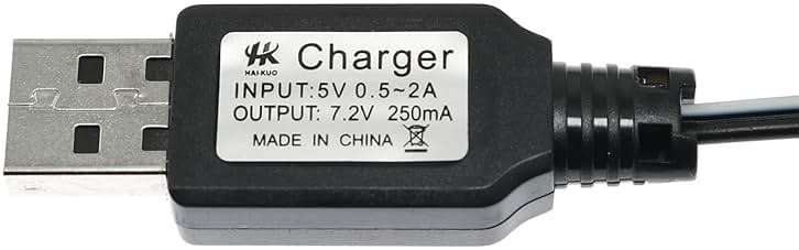 USB Charger RLECS Ni-Cd, KET-2P, 7.2V USB Charger Charging Cable for RC Truck RC Excavator RC Battleship Airsoft Rifle Electric USB Power Charger - Image 3