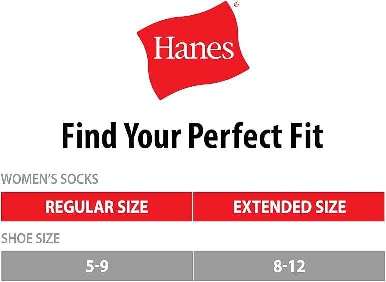 Hanes Women's Crew, Ankle, and No-Show Moisture-Wicking Cushioned Athletic Socks (14 Pack) - Image 3