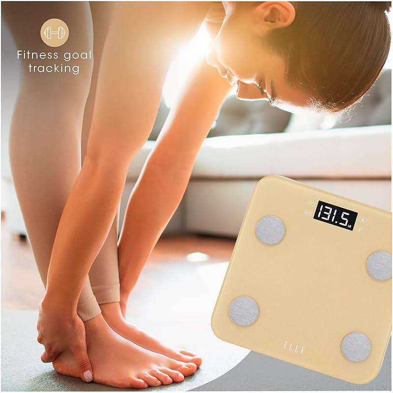 ELLE - Digital Body Weight Scale, BMI Analyzer, 7 Fitness Indicators - Image 5