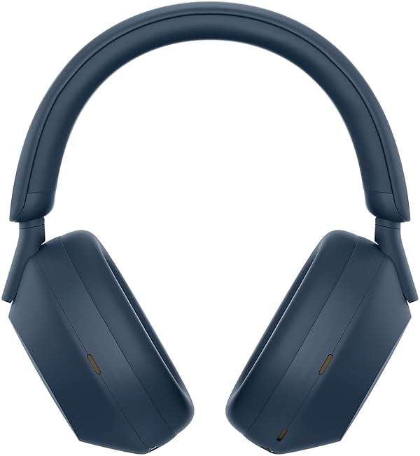 Sony WH-1000XM5 Premium Noise Canceling Headphones, Auto NC Optimizer, 30-Hour Battery, Alexa Voice Control, Midnight Blue - Image 10