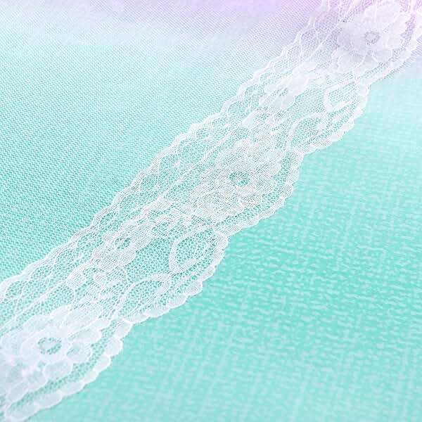 XiDi Unicorn Room Decor for Girls Bedroom, Purple Green Curtains for Kids Rooms, Window Drapes 42 Inchs Long 34 inches Wide 1 Panel - Image 7