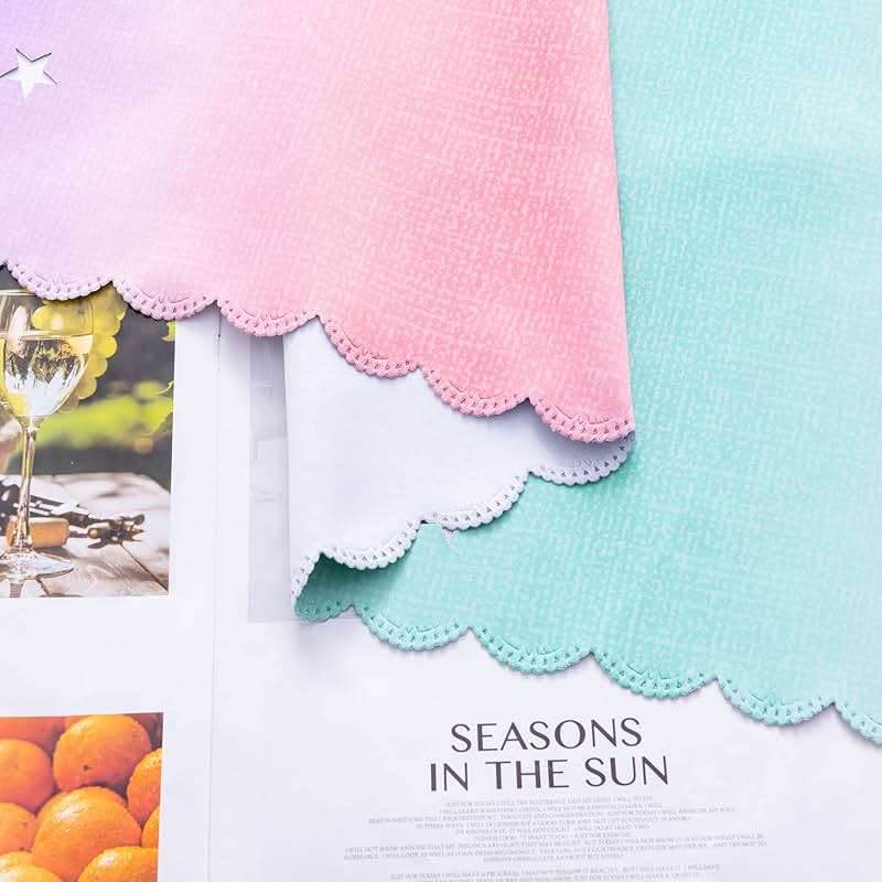 XiDi Unicorn Room Decor for Girls Bedroom, Purple Green Curtains for Kids Rooms, Window Drapes 42 Inchs Long 34 inches Wide 1 Panel - Image 8