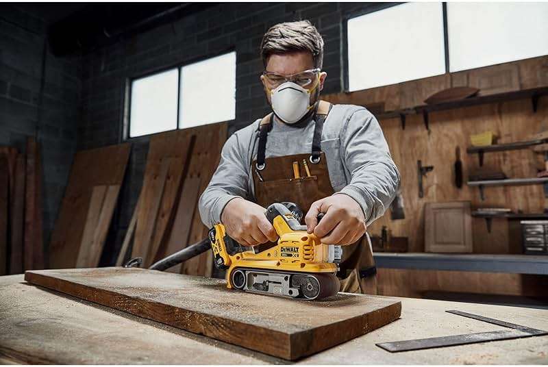 DEWALT 20V MAX* Belt Sander, Cordless, Brushless, Tool Only (DCW220B) - Image 2