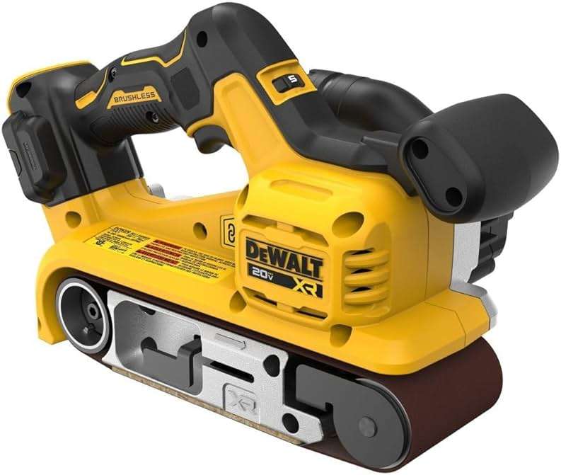 DEWALT 20V MAX* Belt Sander, Cordless, Brushless, Tool Only (DCW220B) - Image 5