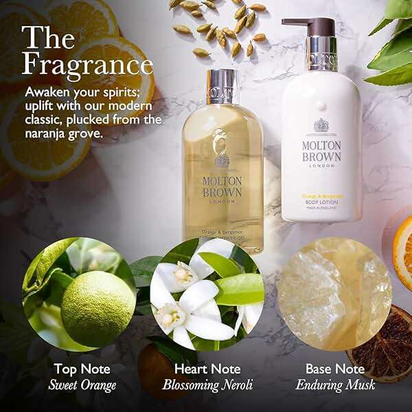 Molton Brown Orange & Bergamot Body Wash 10 fl. oz. - Image 3