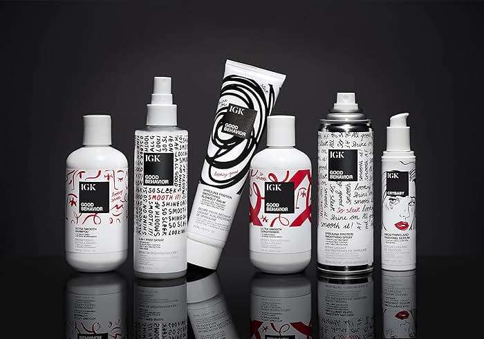 IGK GOOD BEHAVIOR Ultra Smooth Conditioner | Frizz Control + Hydrates + Shine | Vegan + Cruelty Free | - Image 4