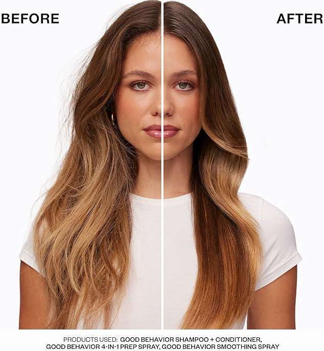 IGK GOOD BEHAVIOR Ultra Smooth Conditioner | Frizz Control + Hydrates + Shine | Vegan + Cruelty Free | - Image 5