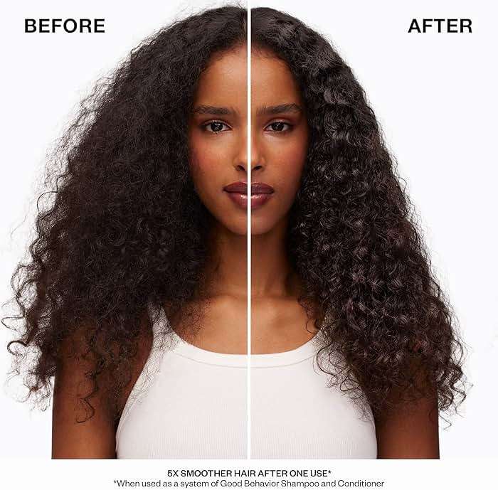 IGK GOOD BEHAVIOR Ultra Smooth Conditioner | Frizz Control + Hydrates + Shine | Vegan + Cruelty Free | - Image 7