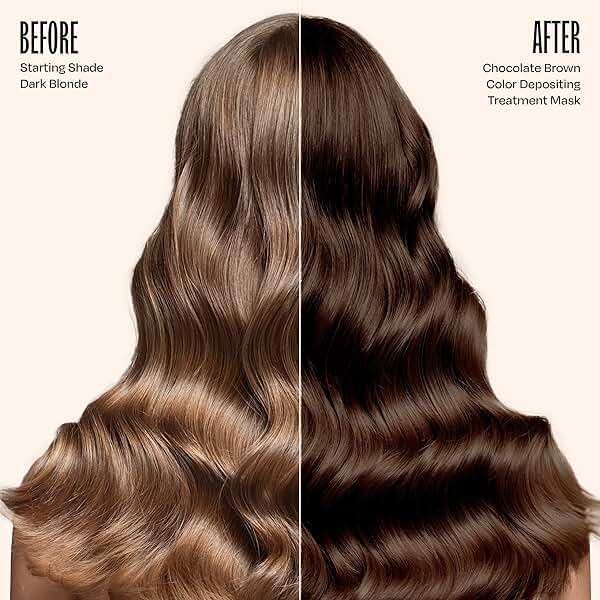 Overtone Semi Permanent Hair Color Conditioner, Chocolate Brown, 8 oz, Nourishing, Damage-Free, Color Depositing Mask for All Hair Types with Shea Butter & Coconut Oil, Vegan & Cruelty-Free - Image 6