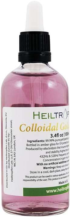Colloidal Gold | 10 ppm | 3.4 Fl Oz - 100 ml | Third-Party Tested | Heiltropfen® - Image 6