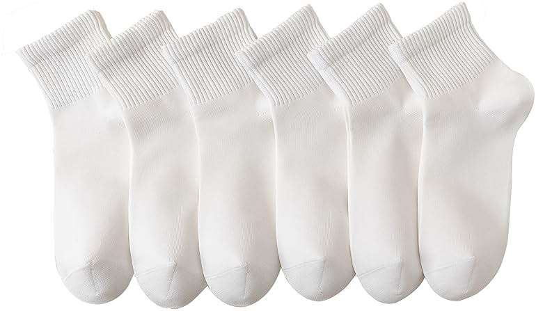 MAGIARTE Womens Mini Crew Ankle Socks Athletic Casual Cotton Socks for Women - Image 1